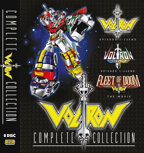 voltron complete box set metal dvd|voltron dvd for sale.